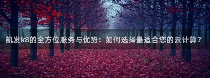 500彩票网平台开户链接：凯发k8的全方位服务与优势：如何选择最适合您的云计算？