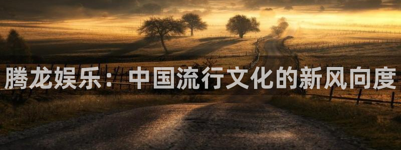 500彩票网官网注册：腾龙娱乐：中国流行文化的新风向度
